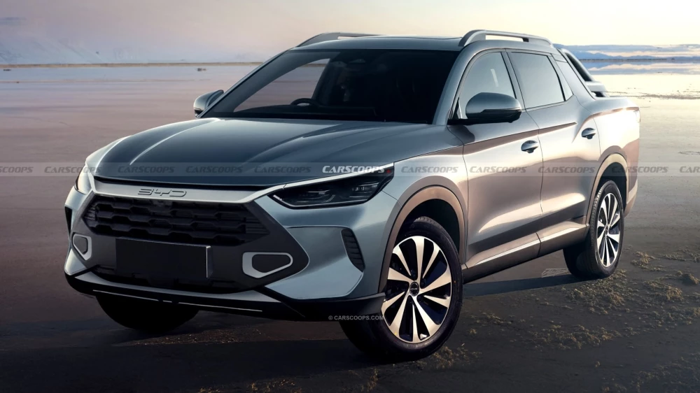  BYD запатентовал новый пикап. Он может удивить ценой