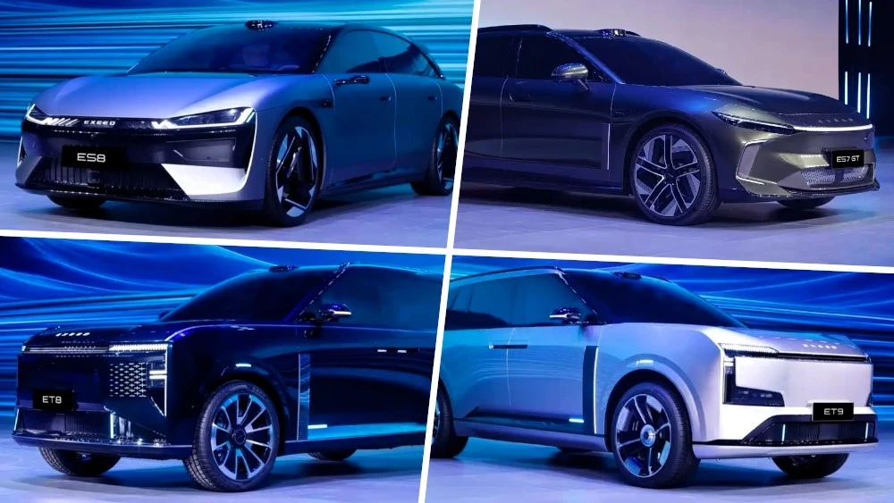  Exeed показал четыре новые модели. Три из них выйдут на рынок в ближайшие 20 месяцев