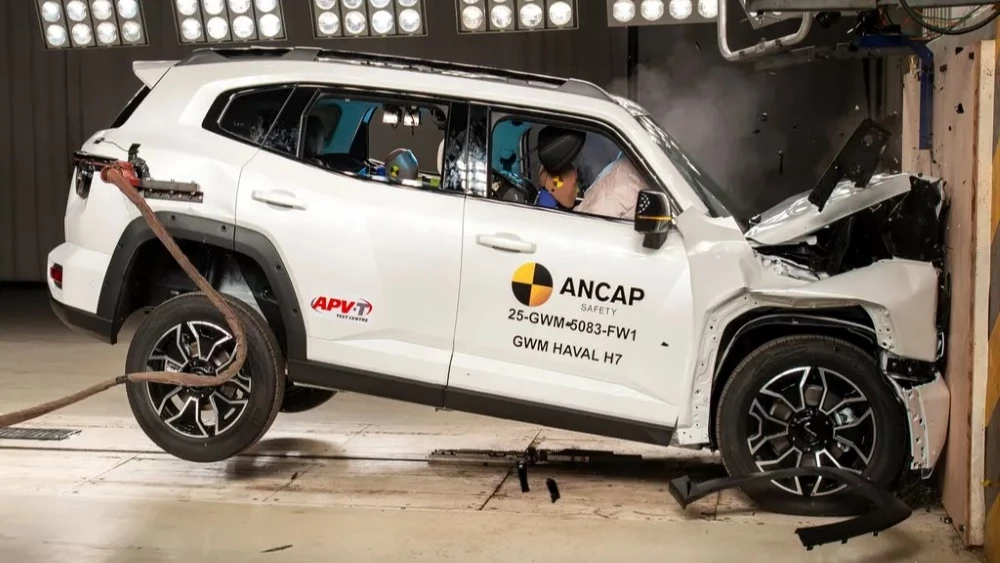  Haval H7 и &laquo;Москвич М90&raquo; разбили в краш-тесте ANCAP. Какие результаты показали кроссоверы