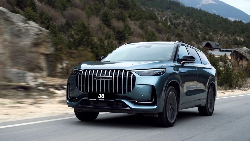  Jeland VT8 может прийти на смену Jaecoo J8 в России. Производство могут запустить в 2026 году