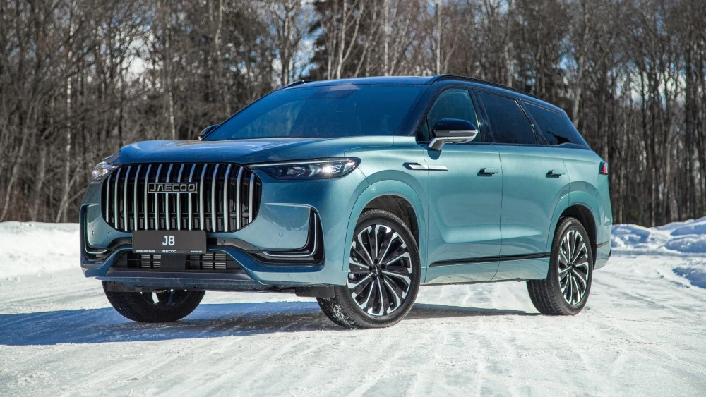  Jeland VT8 может прийти на смену Jaecoo J8 в России. Производство могут запустить в 2026 году