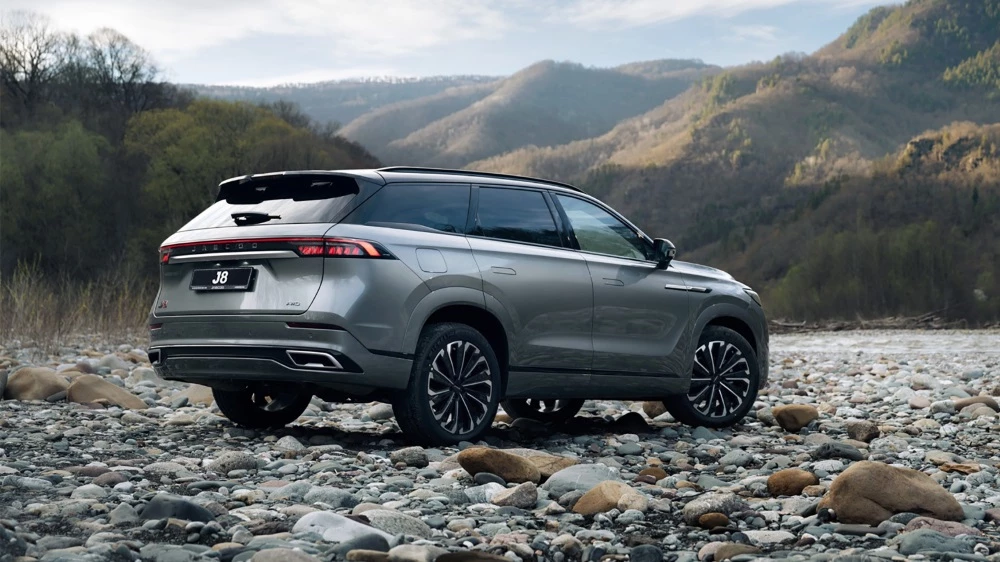  Jeland VT8 может прийти на смену Jaecoo J8 в России. Производство могут запустить в 2026 году