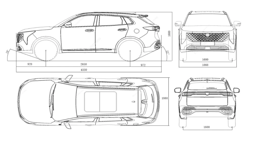  Новый Changan Uni-S с полным приводом получил ОТТС для России. Изучаем характеристики