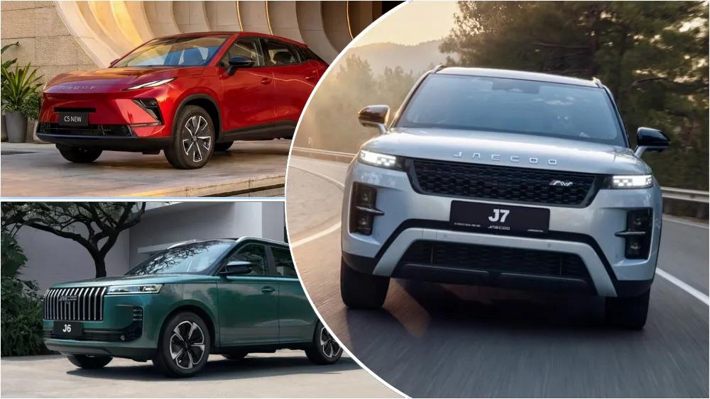  Три модели для России. Omoda и Jaecoo показали новые кроссоверы C5, J6 и J7