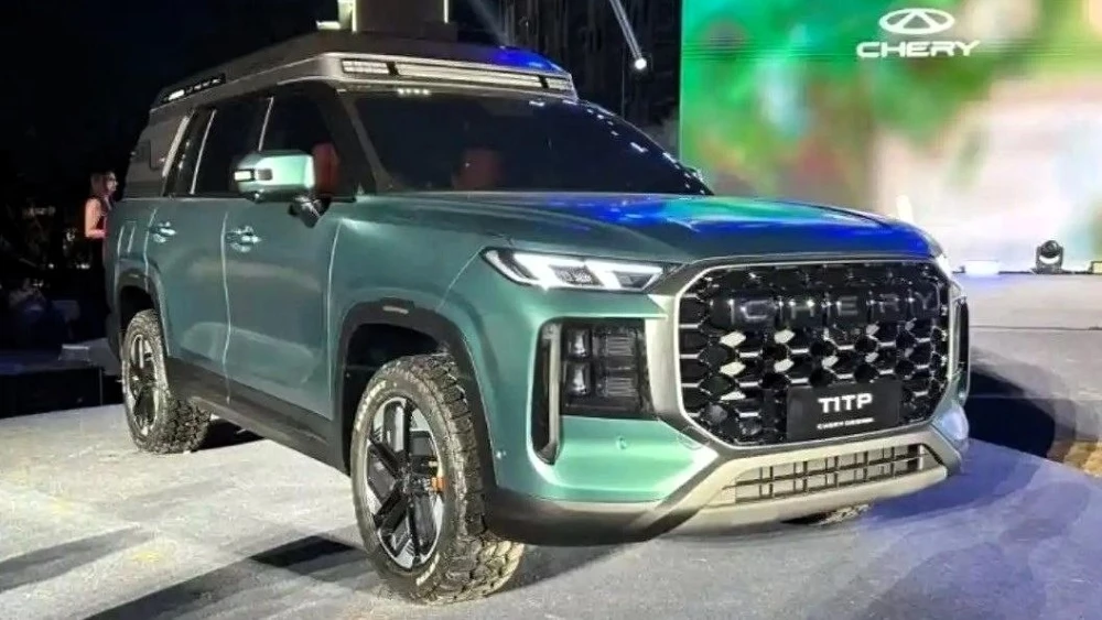  Идёт подготовка к производству. Внедорожник Chery T1T заметили на тестах в Китае