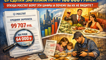 Средняя зарплата почти 100 000 рублей